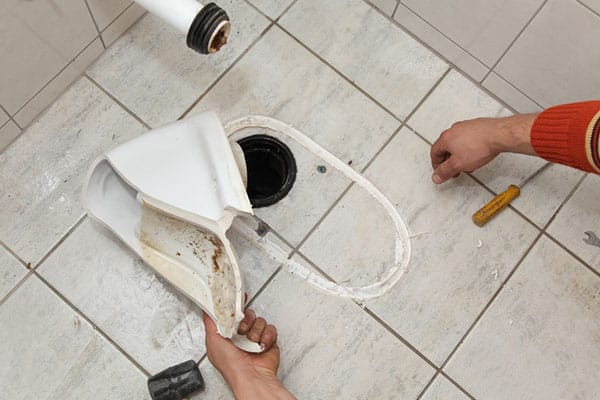 Zamena wc šolje